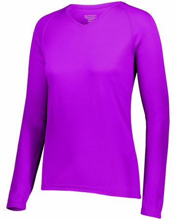Augusta Ladies' Attain Wicking Long-Sleeve T-Shirt